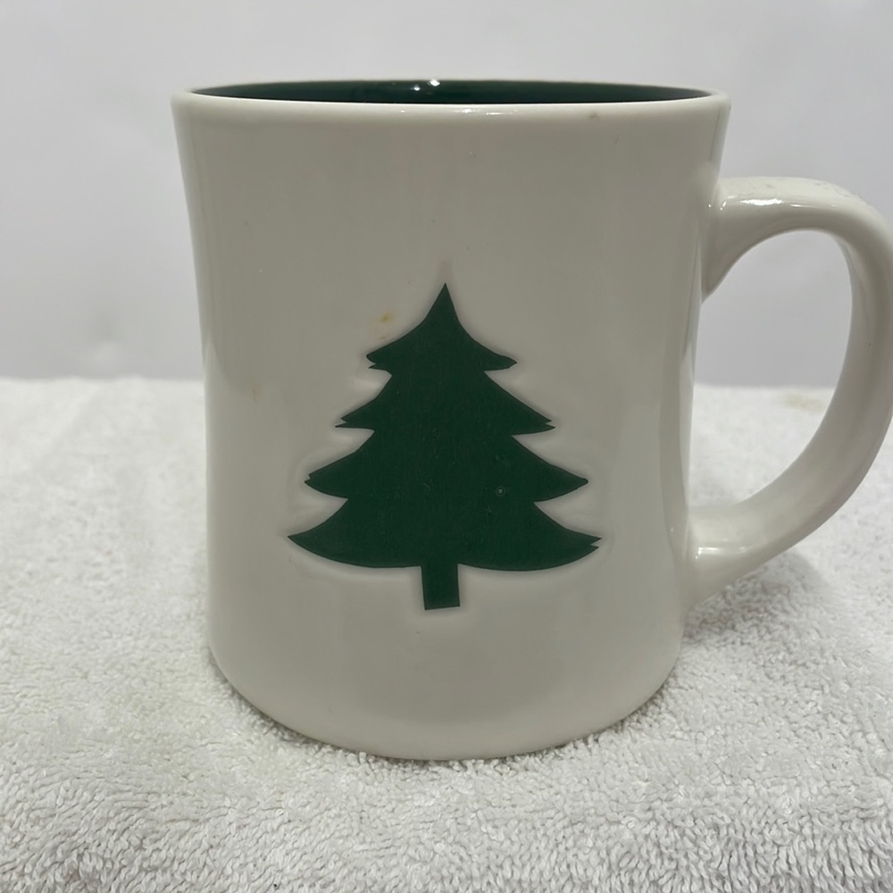 2008 STARBUCKS Ceramic Evergreen 🌲 tree mug $15